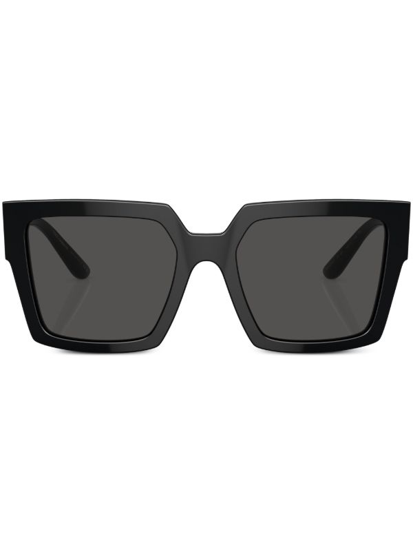Dolce & Gabbana Eyewear Black Square-Frame Sunglasses | Browns Sunglasses