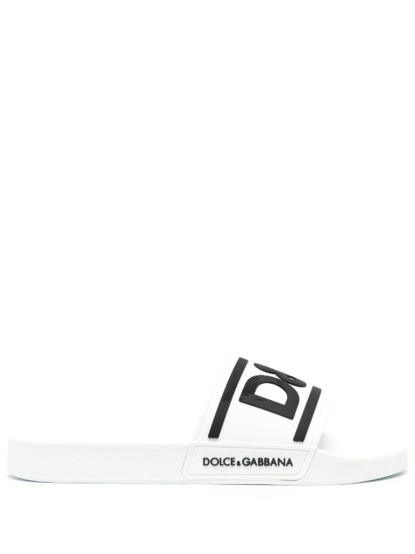Dolce & Gabbana Gomma pool slides | Browns Sandals