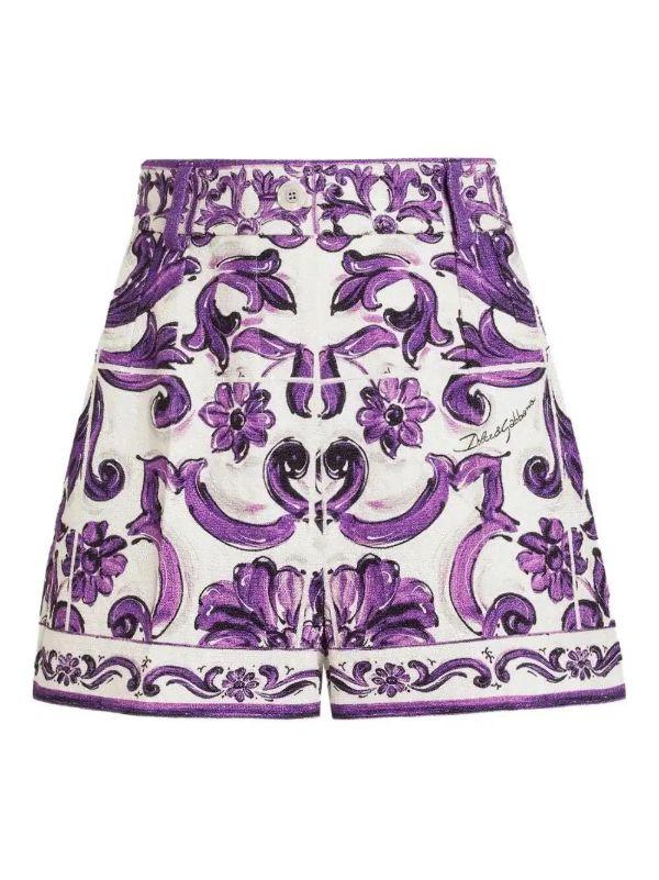 Dolce & Gabbana graphic-print shorts | Browns Short & Mini Shorts