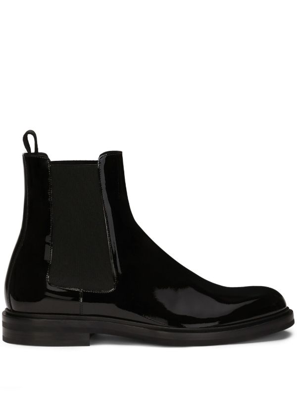 Dolce & Gabbana Leather Ankle Boots | Browns Boots