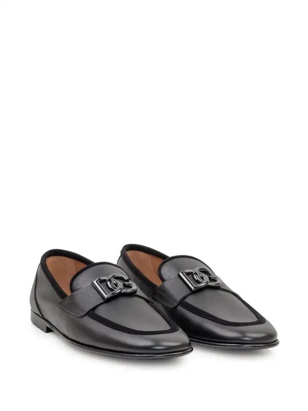 Dolce & Gabbana Leather Loafers | Browns Loafers