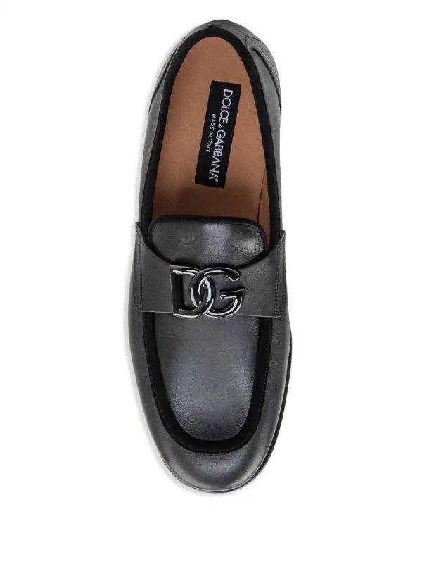 Dolce & Gabbana Leather Loafers | Browns Loafers