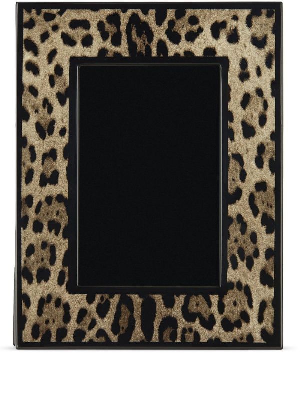 Dolce & Gabbana leopard-print photo frame | Browns Collectibles