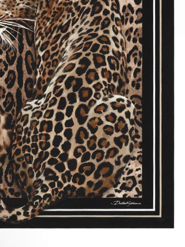 Dolce & Gabbana Leopard-print Scarf | Browns Scarves