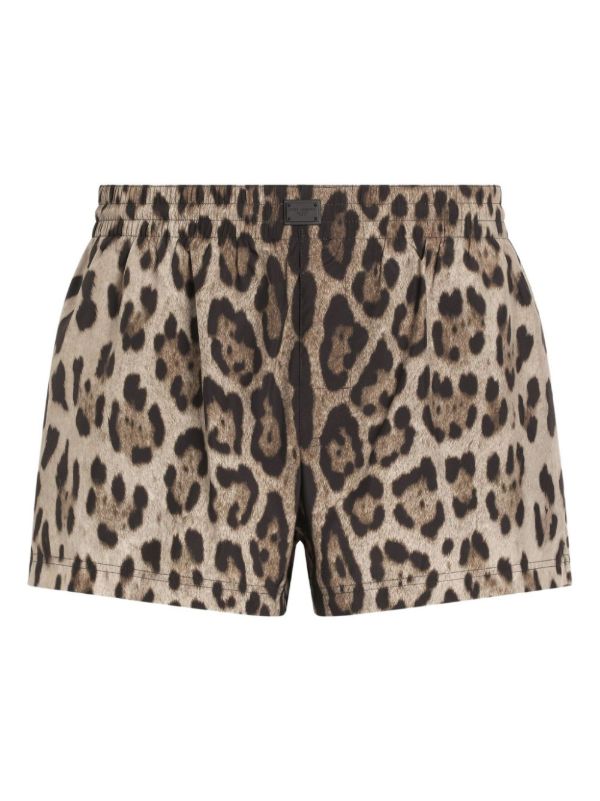 Dolce & Gabbana Leopard-Print Shorts | Browns Short & Mini Shorts