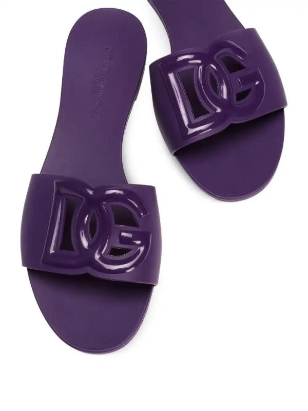 Dolce & Gabbana Logo-embellished Slides | Browns Flip Flops & Slides