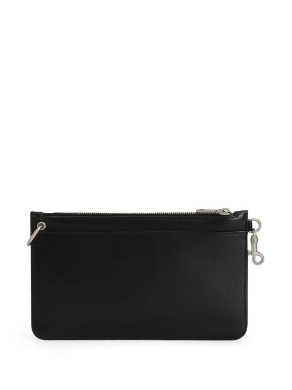 Dolce & Gabbana Logo-Lettering Clutch Bag | Browns Clutch Bags
