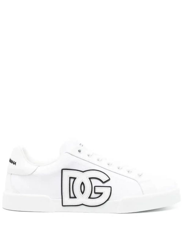 Dolce & Gabbana logo-patch sneakers | Browns Low-Tops