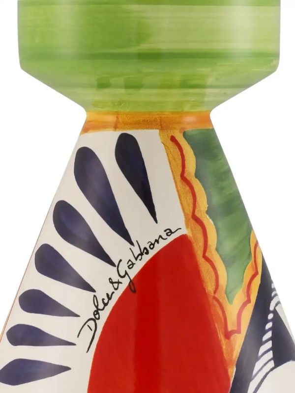 Dolce & Gabbana Logo-print Candleholder (15cm) | Browns Candle Holders