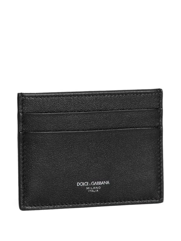 Dolce & Gabbana Logo-Print Leather Card Holder | Browns Wallets & Billfolds