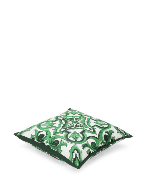 Dolce & Gabbana Majolica Print Cushion | Browns Cushions
