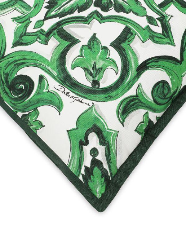 Dolce & Gabbana Majolica Print Cushion | Browns Cushions