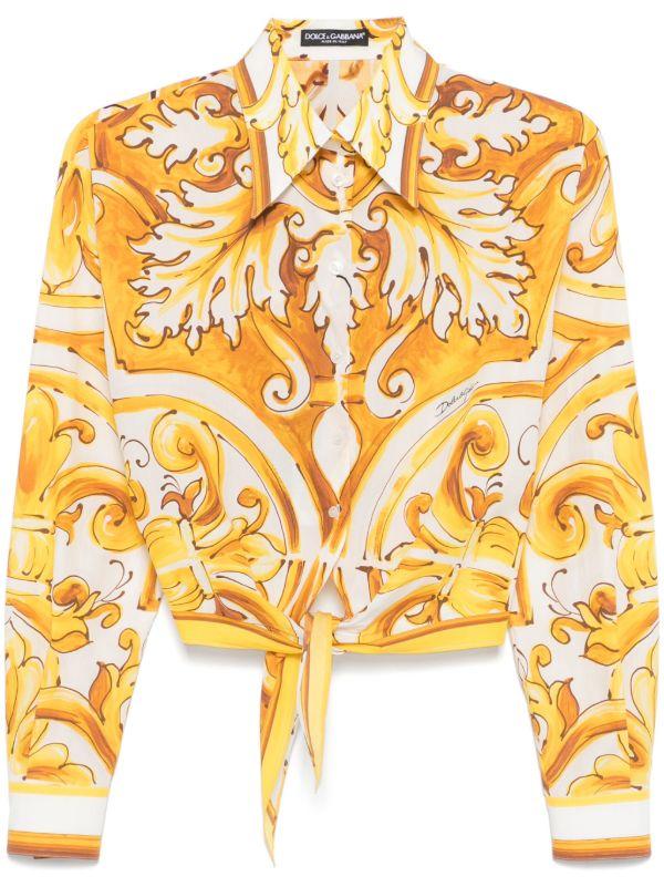 Dolce & Gabbana Majolica-print Shirt | Browns Shirts