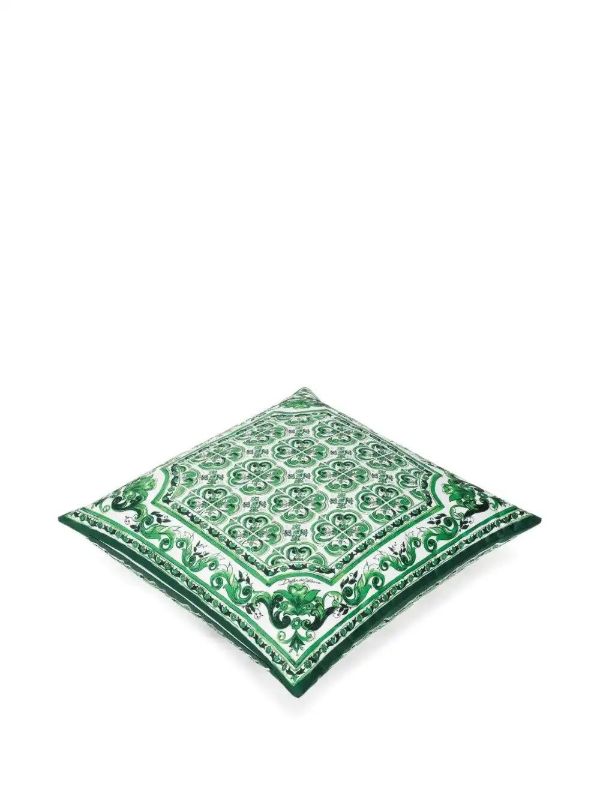 Dolce & Gabbana Mediterraneo-print Decorative Cushion (45cm X 45cm) | Browns Cushions