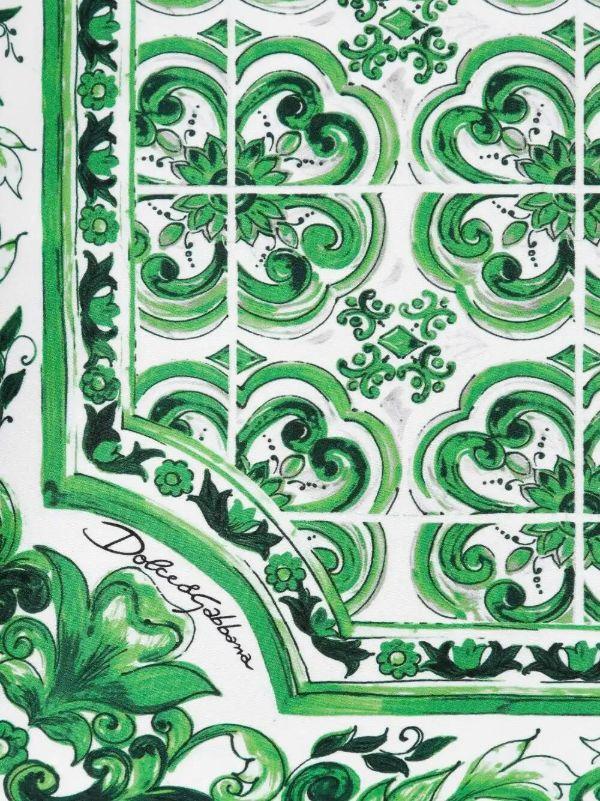 Dolce & Gabbana Mediterraneo-print Decorative Cushion (45cm X 45cm) | Browns Cushions