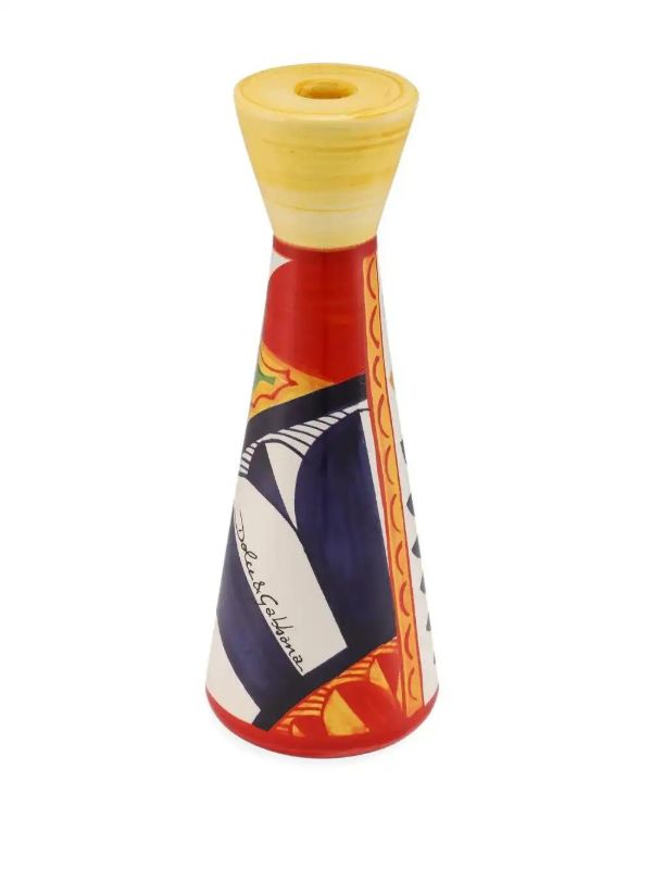 Dolce & Gabbana Medium Ceramic Candle Holder (30cm) | Browns Candle Holders