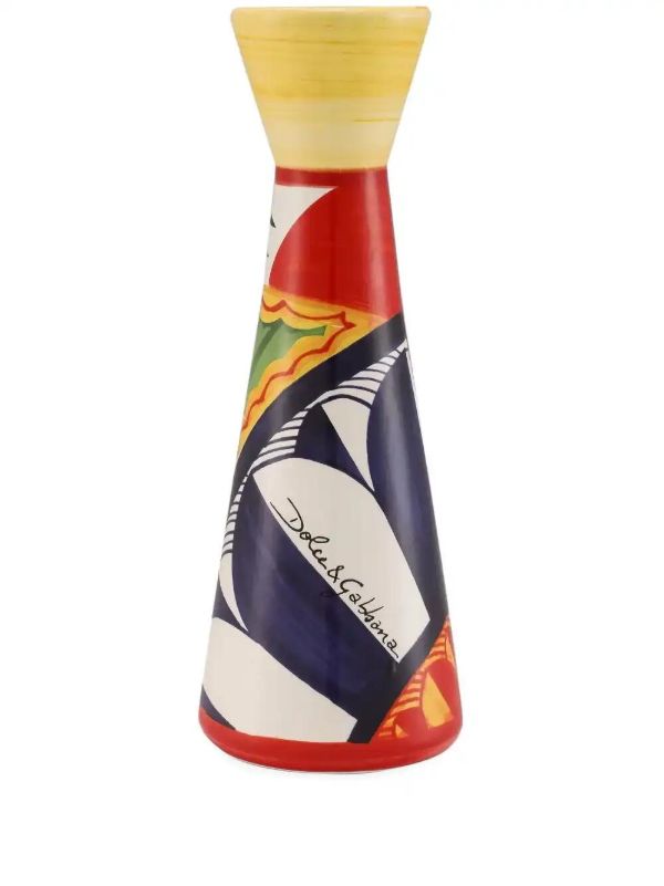 Dolce & Gabbana medium ceramic candle holder (30cm) | Browns Candle Holders