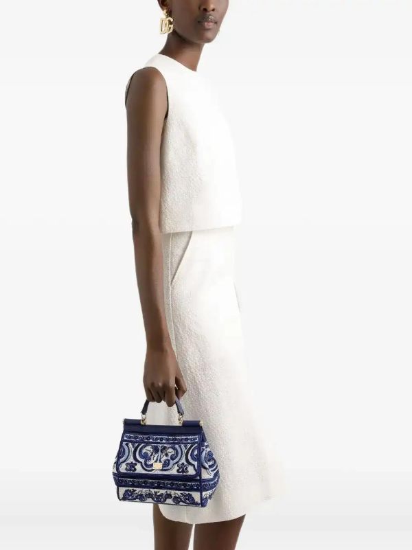 Dolce & Gabbana Mini Sicily Tote Bag | Browns Tote Bags
