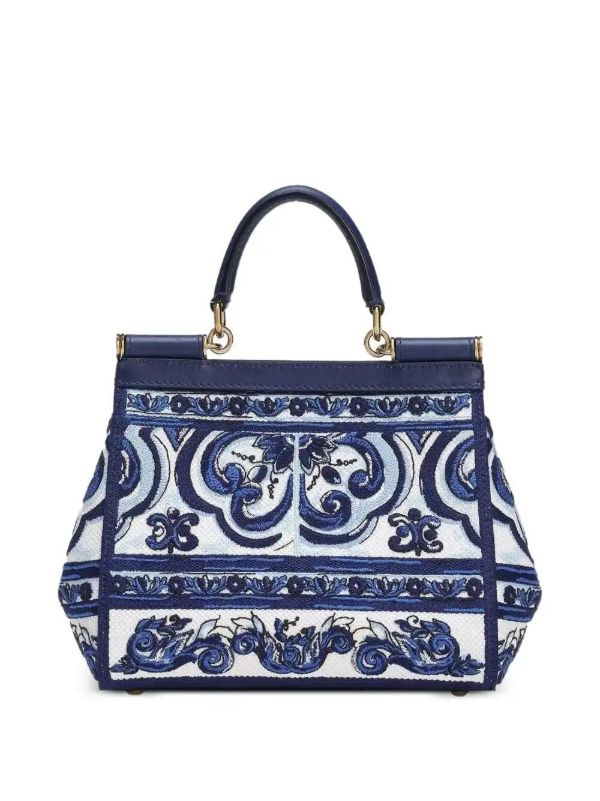 Dolce & Gabbana Mini Sicily Tote Bag | Browns Tote Bags