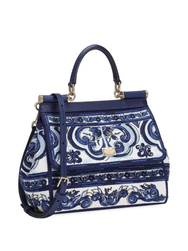 Dolce & Gabbana Mini Sicily Tote Bag | Browns Tote Bags