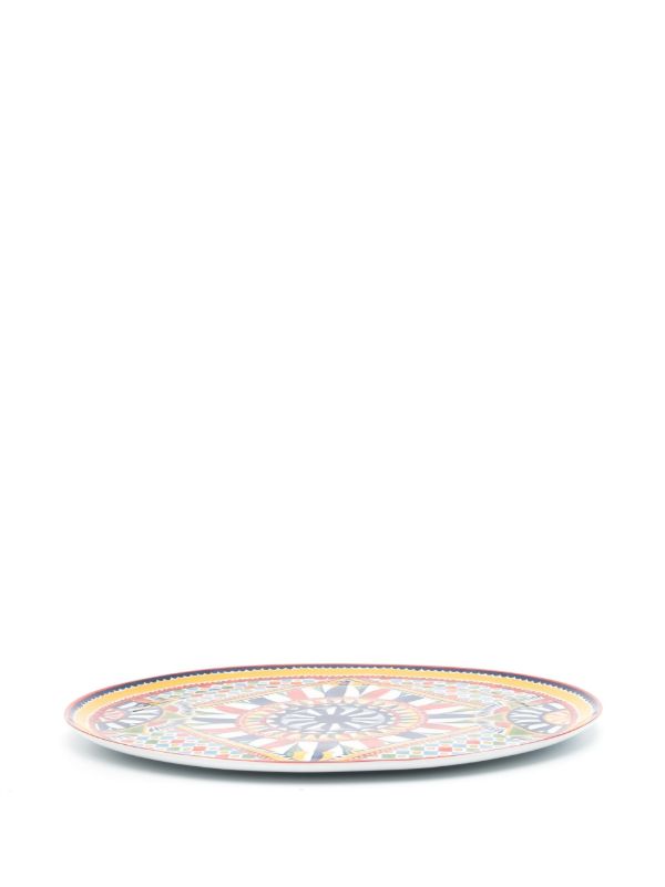 Dolce & Gabbana Multicolour Carretto Serving Platter | Browns Plates & Bowls