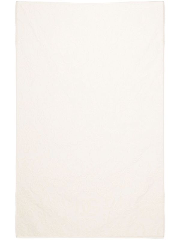 Dolce & Gabbana Neutral Logo-jacquard Cotton Towel Set | Browns Towels