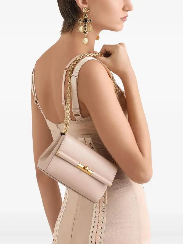 Dolce & Gabbana Neutrals Marlene Shoulder Bag | Browns Shoulder Bags