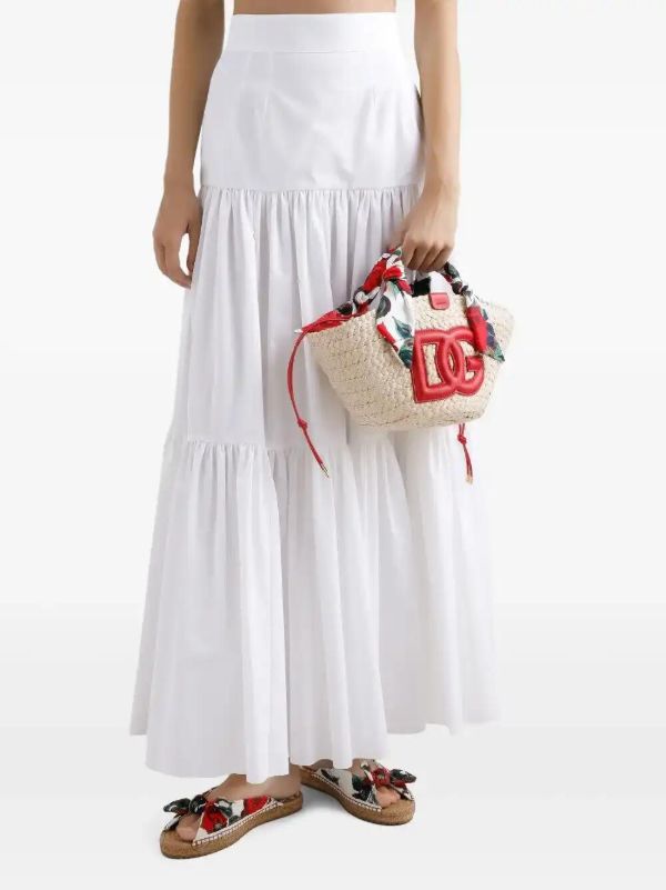 Dolce & Gabbana Neutrals Small Kendra Basket Tote Bag | Browns Tote Bags