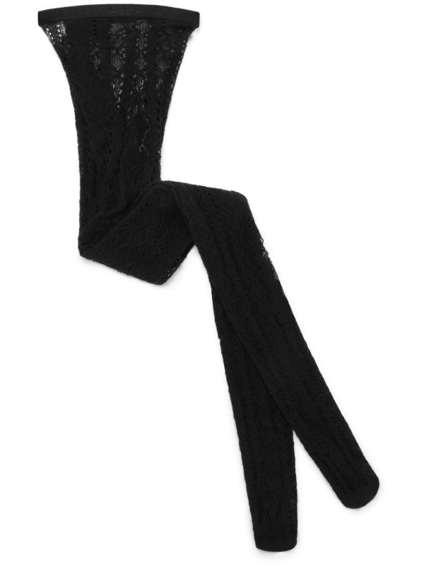 Dolce & Gabbana Openwork Thighs | Browns Pantyhose & Stockings