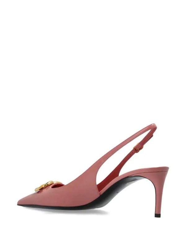 Dolce & Gabbana Pink 60mm Lollo Pumps | Browns Pumps