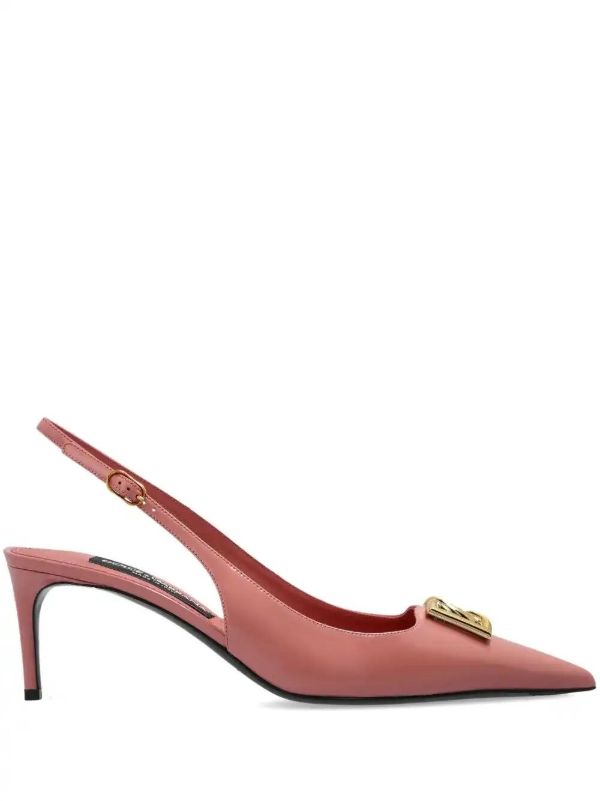 Dolce & Gabbana Pink 60mm Lollo Pumps | Browns Pumps