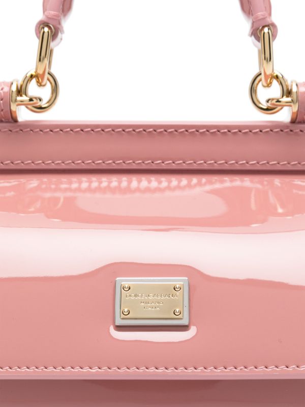 Dolce & Gabbana Pink Sicility Handbag | Browns Tote Bags