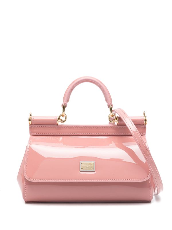 Dolce & Gabbana Pink Sicility Handbag | Browns Tote Bags