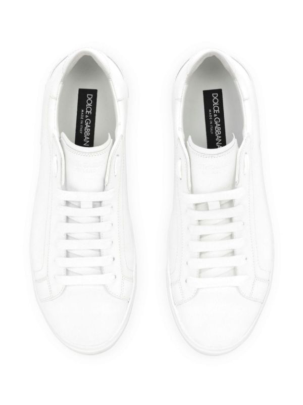 Dolce & Gabbana Portofino Leather Sneakers | Browns Low-Tops