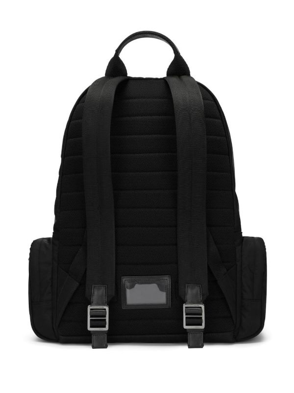 Dolce & Gabbana Rubberised-Logo Backpack | Browns Backpacks