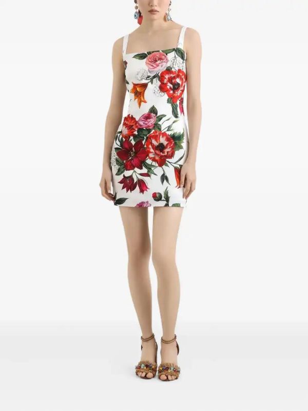 Dolce & Gabbana Silk Mini Dress | Browns Cocktail & Party Dresses