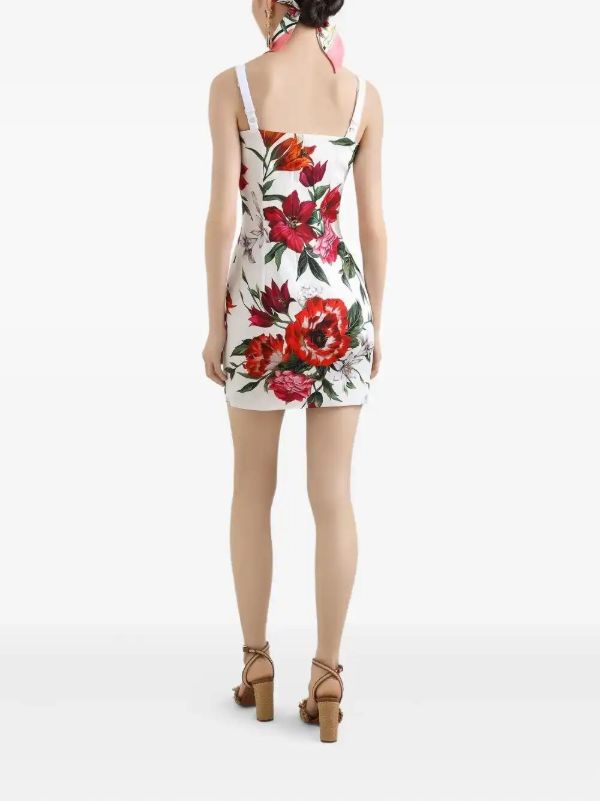 Dolce & Gabbana Silk Mini Dress | Browns Cocktail & Party Dresses