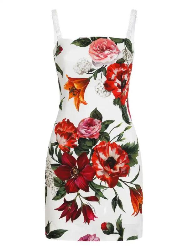 Dolce & Gabbana silk mini dress | Browns Cocktail & Party Dresses