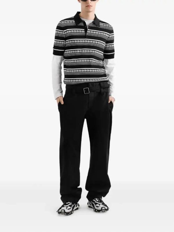 Dolce & Gabbana Silk Polo Shirt | Browns Polo Shirts