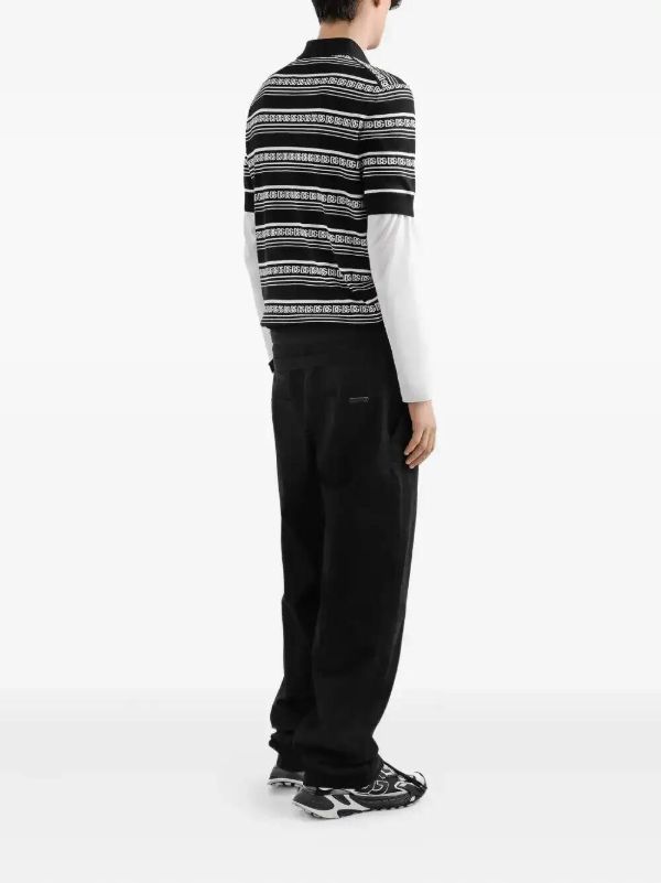 Dolce & Gabbana Silk Polo Shirt | Browns Polo Shirts