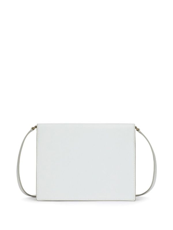 Dolce & Gabbana White DG Logo Leather Cross Body Bag | Browns Messenger & Crossbody Bags