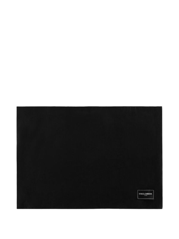 Dolce & Gabbana White DG Logo Print Placemat | Browns Table Linen