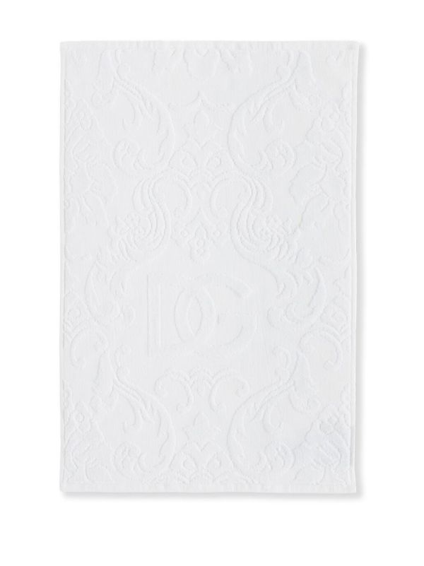Dolce & Gabbana White DG Logo Towel Set | Browns Towels