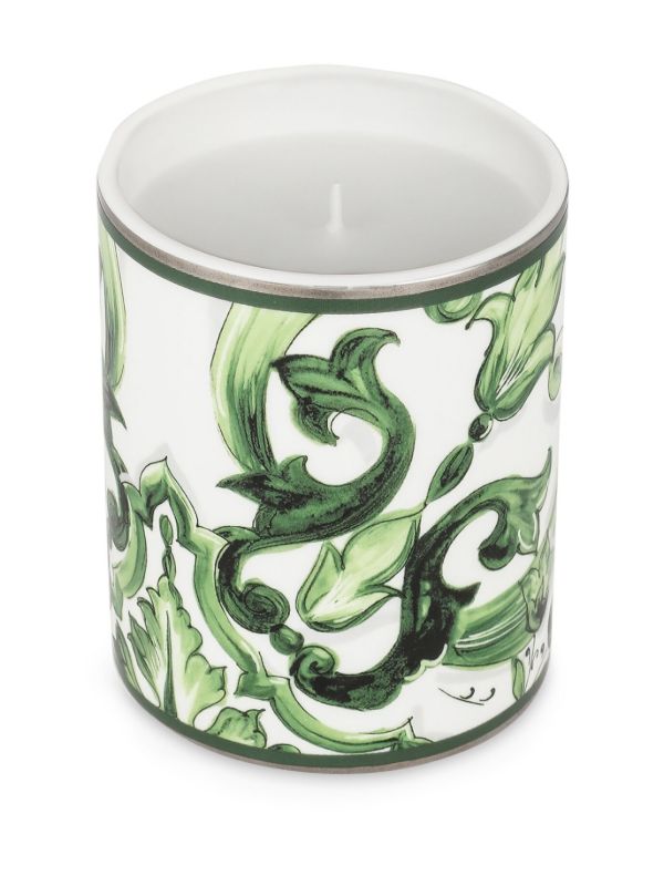 Dolce & Gabbana White Porcelain Scented Candle | Browns Candles