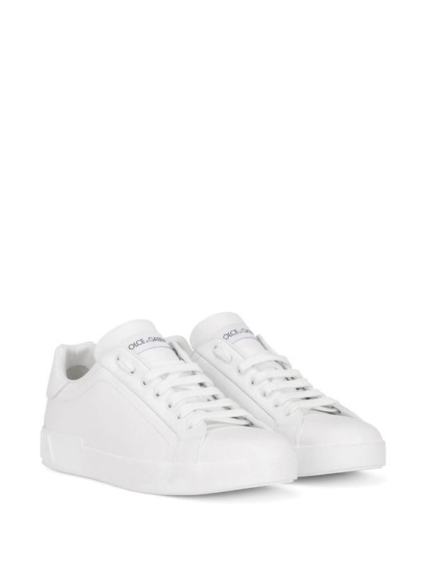 Dolce & Gabbana White Portofino Sneakers | Browns Low-Tops