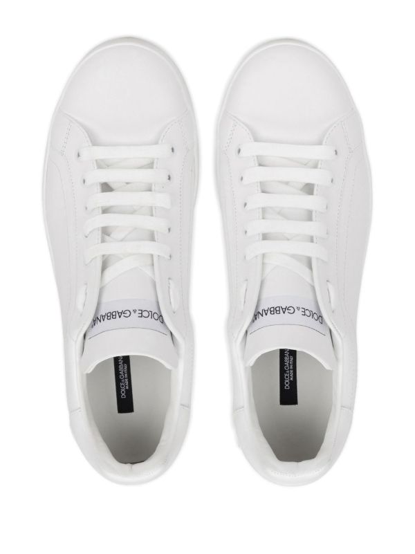 Dolce & Gabbana White Portofino Sneakers | Browns Low-Tops