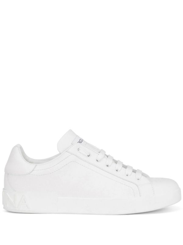Dolce & Gabbana White Portofino Sneakers | Browns Low-Tops