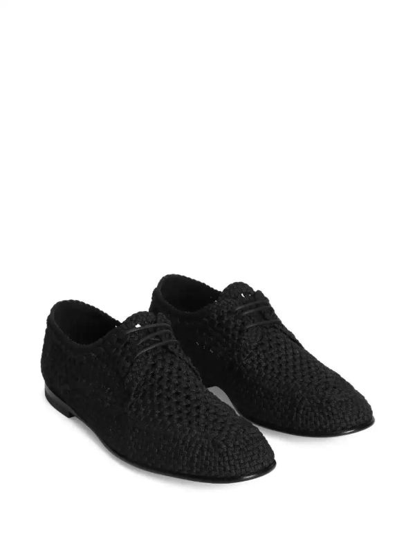 Dolce & Gabbana Woven Derby Shoes | Browns Derby Shoes
