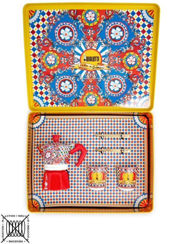Dolce & Gabbana x Bialetti small Moka gift box | Browns Kitchen Accessories