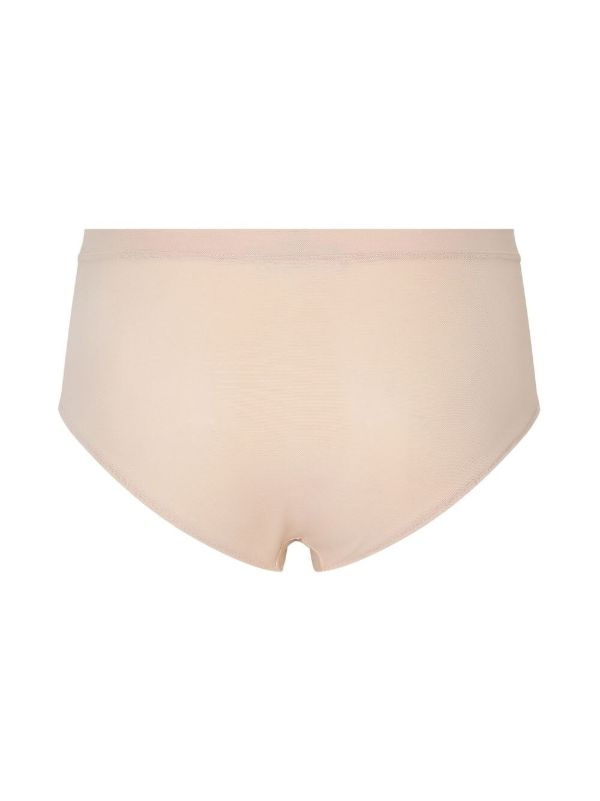 Dolce & Gabbana X Kim Kardashian Neutral Mid-Rise Mesh Briefs | Browns Panties